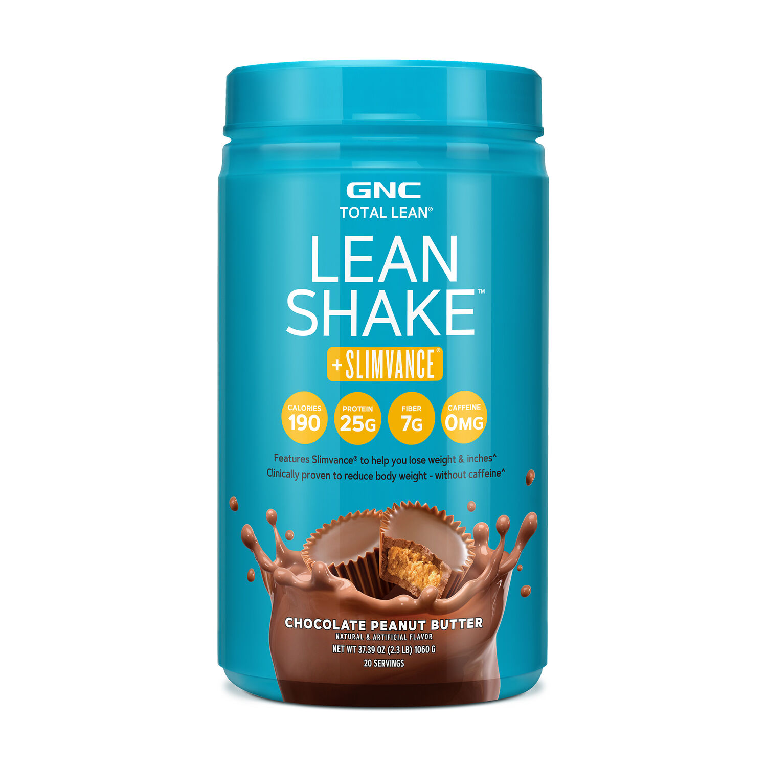 Lean Shake&trade; + Slimvance&reg; Caffeine Free - Chocolate Peanut Butter &#40;20 Servings&#41; Chocolate Peanut Butter | GNC